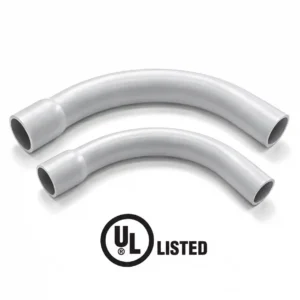 Curva PVC 90° SCH40 extremo Bell UL Ledes