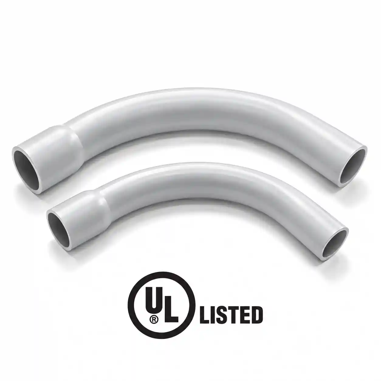 Curva PVC 90° SCH40 extremo Bell UL Ledes